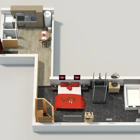 Le Qube Romantique By Prestige Living - Sauna & Balneo 2 Places - Montdidier (Somme)