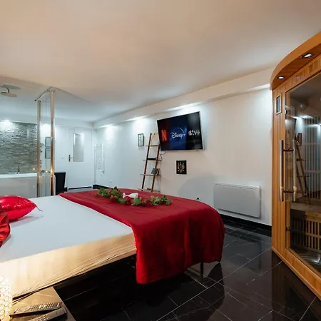 Le Qube Romantique By Prestige Living - Sauna&balnéo 2 Places - Montdidier (Somme)