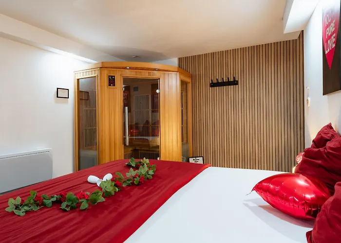 Apartamento Le Qube Romantique By Prestige Living - Sauna & Balneo 2 Places -